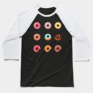 TJC - I Love Donuts Baseball T-Shirt